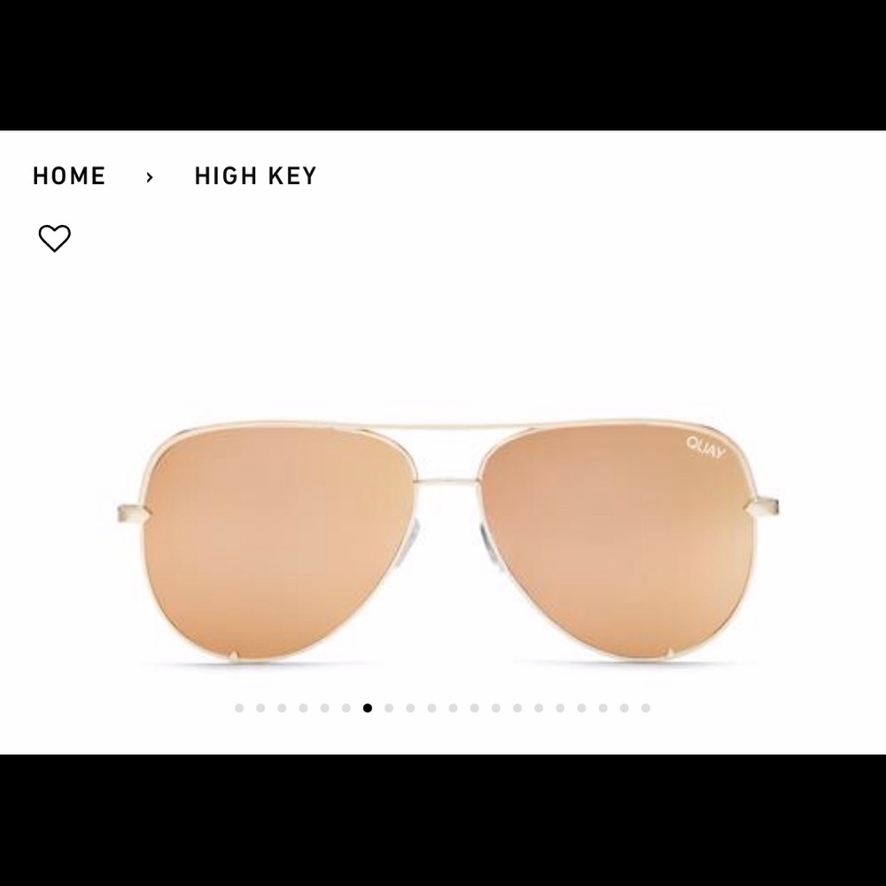 QUAY AUSTRALIA HIGH KEY SUNNIES